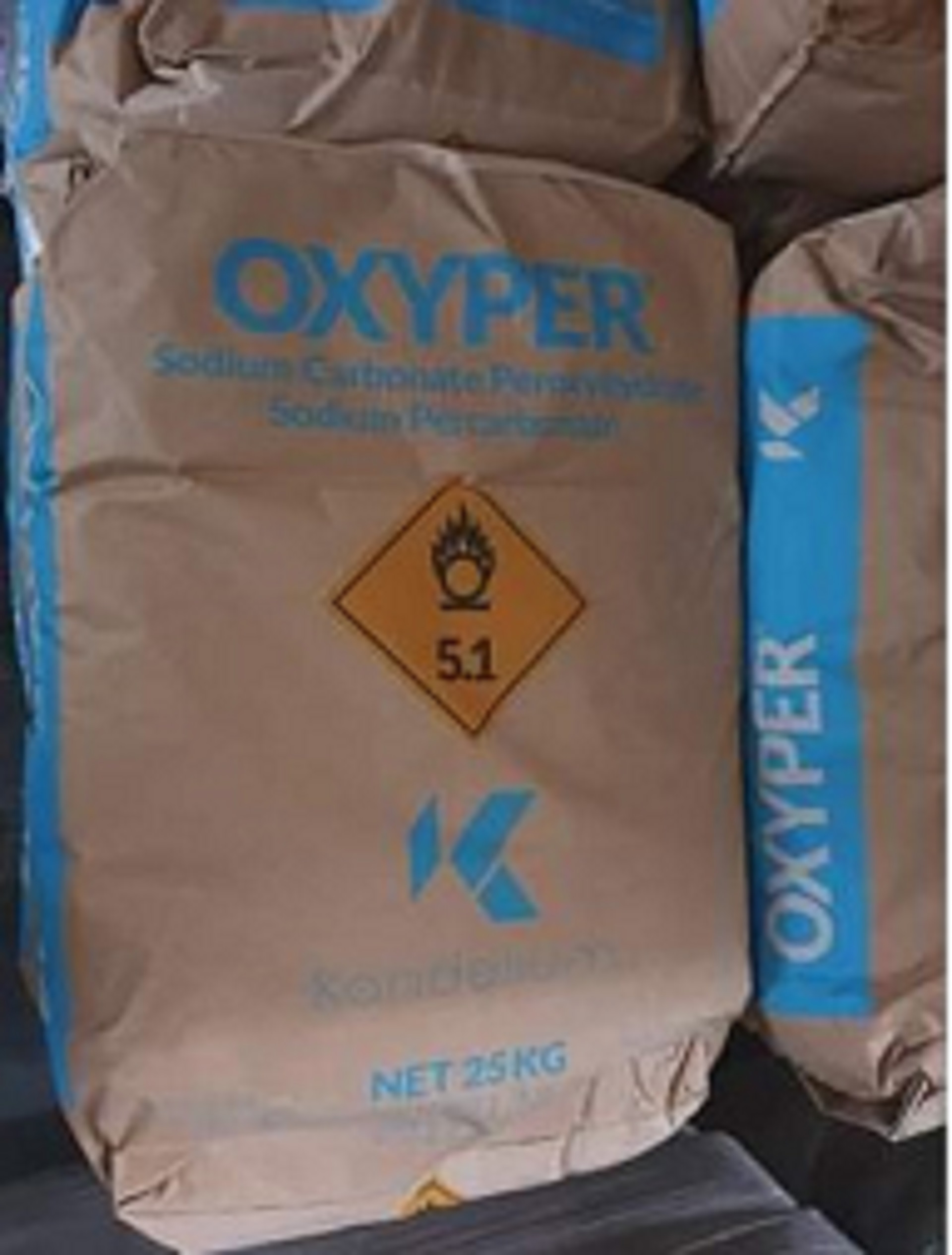 Перкарбонат натрия Германия, кислородный порошок Oxyper 25 кг, немецкий кислородный отбеливатель — изображение 5